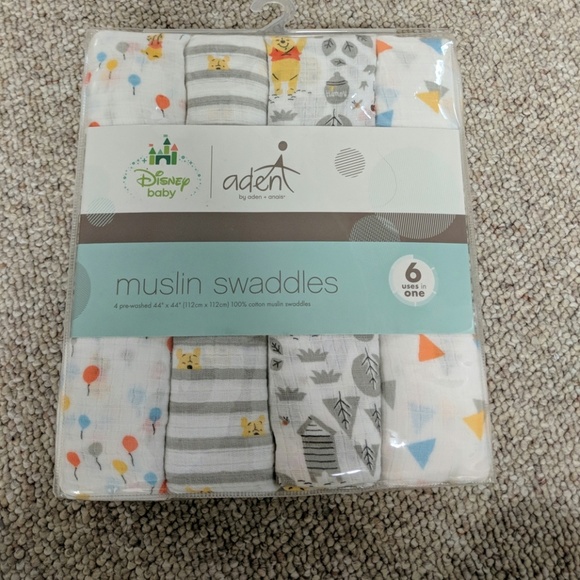 winnie the pooh muslin swaddle